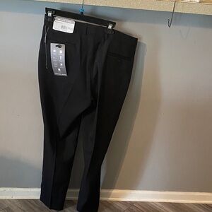 Michael Kors Black Dress Pants with Back Button Pocket NWT